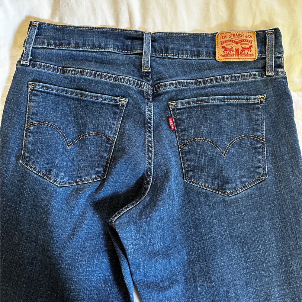 Levi’s 311 Shaping Skinny Jeans Dark Wash Mid Rise Stretch Slim Women’s, Size 30 - Picture 2 of 5